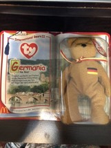 Ty Teenie Beanie Baby GERMANIA the Bear McDonald’s International Bears II NEW - £32.14 GBP