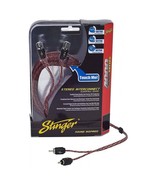 STINGER 12FT 4000 2CH RCA&#39;S DIRECTIONAL TWISTED - £45.26 GBP