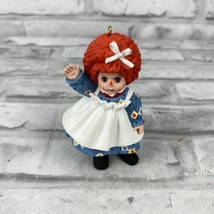 Madame Alexander Mop Top Wendy 1996 Hallmark Ornament Doll Raggedy Ann Yarn - $11.21