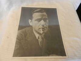 Humphrey Bogart Black &amp; White Photo #PP-113 Close-up with Cigarette 11 x 14 - £31.97 GBP