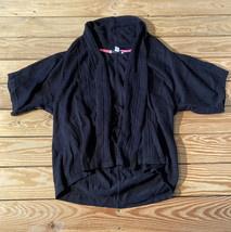 Isaac mizrahi live NWOT Women’s shawl collar dolman sleeve cardigan S black s12 - £12.42 GBP