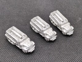 (3) M3A1 Wargaming Military Truck Vehicle Metal Miniature 1 1/4&quot; - $239.70 MXN
