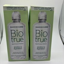 2pk Bausch + Lomb Biotrue Multi-Purpose Solution- 296 mL |Exp 2/26 - $19.70