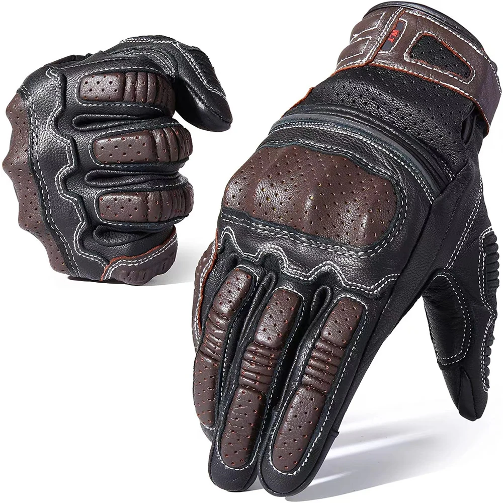 Men Shockproof Cycling Leather Gloves Touch Screen  Glove Army Riding   Bicycle  - £164.08 GBP