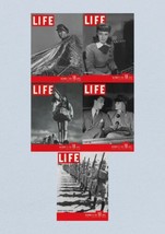 Life Magazine Lot of 5 Full Month December 1940 2, 9, 16, 23, 30 Nazi Refugees - £67.55 GBP