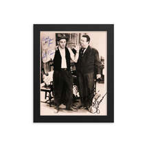 Art Carney and Jackie Gleason signed portrait photo Reprint - £51.95 GBP