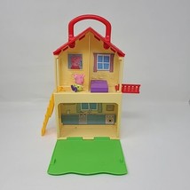 Peppa Pig Peppa&#39;s Pop n&#39; Play House W/ Figure Toy Doll House - £11.14 GBP