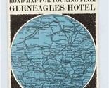 Road Map for Touring from Gleneagles Hotel SCOTLAND  - $17.82