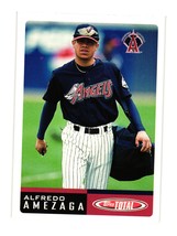 2002 Topps Total #676 Alfredo Amezaga Anaheim Angels - £2.41 GBP