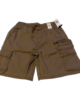 Boy&#39;s Abercrombie Kids Twill Cargo, Khaki Shorts Size 11/12 Regular NWT - £12.56 GBP