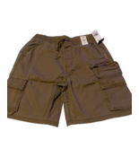 Boy&#39;s Abercrombie Kids Twill Cargo, Khaki Shorts Size 11/12 Regular NWT - £12.36 GBP