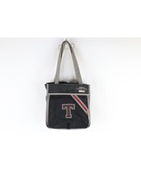 Vintage 90s Tommy Hilfiger Distressed Spell Out Tote Messenger Bag Denim... - $59.35