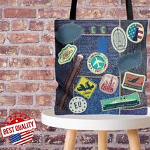 Women's Vintage Retro Travel Bag, Art Tote Bag All Over Print Gift for H... - $19.99+