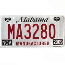 Untagged United States Alabama Heart of Dixie Manufacturer License Plate MA3280 - $16.82