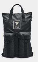 Under Armour Project Rock Gym Sack Unisex Backpack Sports Bag Black 1369226-002 - £40.29 GBP