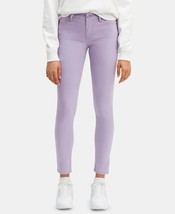 Levi&#39;s Juniors 710 Super Skinny Sateen Jeans Size 14 Medium Color Purple - £39.66 GBP