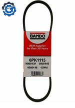 BANDO 6PK1115 Serpentine Belt for Passat Jetta Tiguan CC Q3 Quattro Q3 - £9.55 GBP