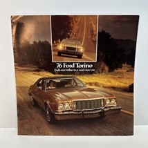 1976 Ford Torino Vintage Original Car Sales Brochure Catalog - Gran Brou... - $12.95