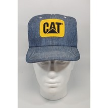 Vintage Tonkin Denim Snapback CAT Hat RN=68465 CA=1198 - $125.85