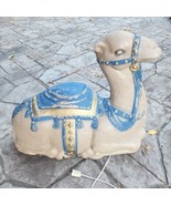 Vintage T.P.I. Plastics 28&quot; Camel Blow Mold Holiday Christmas Yard Decor - £234.05 GBP