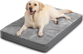 Waterproof Xxl Dog Beds Large Sized Dog, Orthopedic Washable Crate Pad 48 Inch,  - $45.99