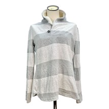 Tommy Hilfiger Womens Striped Sherpa-Lined Pullover Sweater - $11.88