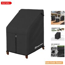 Heavy-Duty Waterproof Stackable Chair Cover – Protect Your Furniture in ... - $63.31