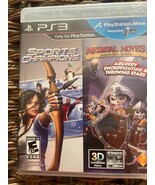 Sports Champions & Medieval Moves - Sony PlayStation 3 oriinal box with ... - €7,66 EUR Sports Champions & Medieval Moves - Sony PlayStation 3 oriinal box with ... - €7,66 EUR