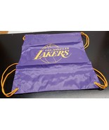 NBA Los Angeles Lakers Nylon Draw string bag - 14 x 15.5 Inch - £10.83 GBP
