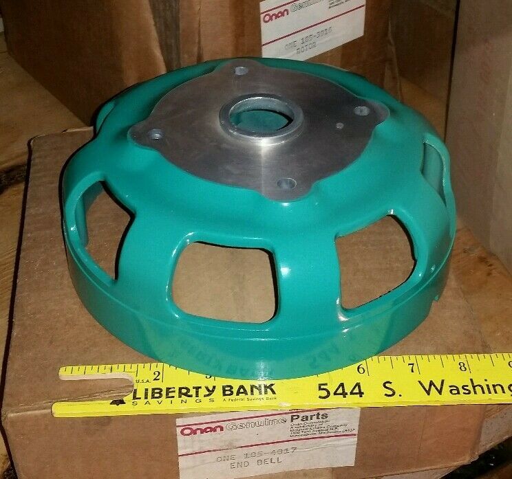 185-4017 END BELL COVER KUBOTA    ONAN  K  GENERATOR SERIES - $28.45