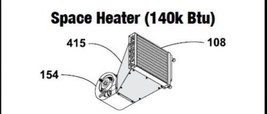 Central Boiler (COMPLETE) Space Heater Cabnet (140k Btu) - £533.52 GBP