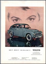 1959 Volvo Automobile Car PRINT AD BX4 - $5.69