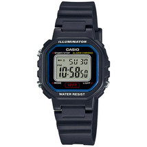 Casio - LA20WH-1C - Women&#39;s Classic Digital Quartz Resin Watch - Black - £20.38 GBP