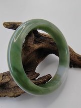 56.20mm Icy Ice Green Burma Jadeite Jade Bangle Bracelet # 64g # 320 carat # - £1,285.17 GBP