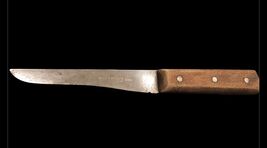 WECK&amp; MULLER Soligen Germany 610 W Stainless Steel Wood Handle 5 Inch Blade - $11.28