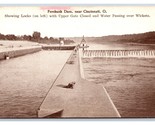 Fernbank Dam Wickets Vicino Cincinnati Ohio Oh Unp DB Cartolina V19 - £3.17 GBP
