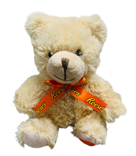 Reese’s Plush Teddy Bear  7&#39; Tan Beige Brown Stuffed Animal Toy Collecta... - $4.75