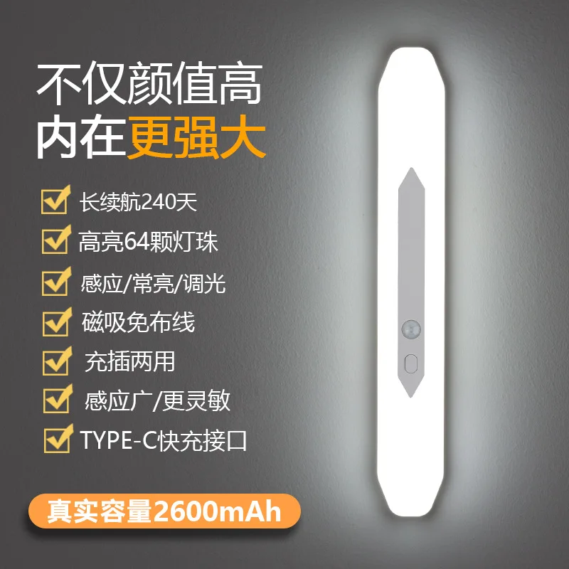 House Home A 2022 new LED human body sensor light bedroom House Home aisle corri - $40.00