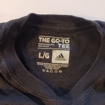 Adidas The Go-To Tee Life Christian Academy Eagles Black T-Shirt Cotton Size L image 5