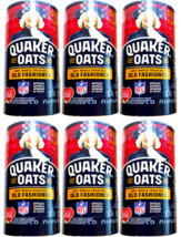 Quaker Oats 100% Whole Grain Oats, Old Fashioned Oats, 18oz - Lot of 6 C... - $33.00