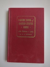 Vtg 1965 A Guide Book of United States Coins Price Guide 18th Edition HC Whitman - £7.45 GBP