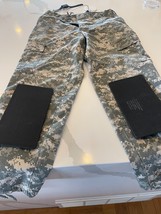 Men &amp; Women Acu Ucp Digital Army Combat Uniform Pants W/ Authorized Knee Pads Ab - £22.65 GBP
