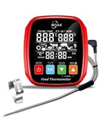 Digital Meat Thermometer Smoker Grill Oven BBQ Kitchen Buzzer Alarm,8 Pr... - £20.08 GBP