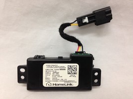 HomeLink garage door opener transmitter assembly module +cable. Console mounted - £31.97 GBP