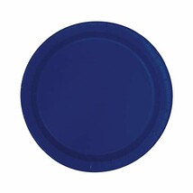 18cm Navy Blue Party Plates, Pack of 20  - $7.00