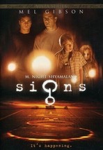 Signs 2003 Widescreen Ntsc Dvd Dolby Mel Gibson - £3.88 GBP