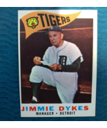 1960 TOPPS BASEBALL CARD JIMMY DYKES #214 (NM) - $21.25