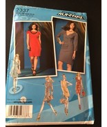 Simplicity Sewing Pattern 2337 Sz. D5 4-12 Misses Dress with Variations - $129.17 MXN