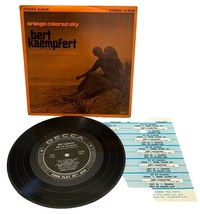 Bert Kaempfert Orange Colored Sky Compact 33 Jukebox 7&quot; Record Decca Stereo - £11.73 GBP