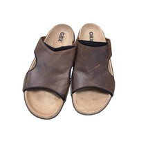 GBX Men&#39;s brown leather sandal size 12M SKU 1139 - $17.53